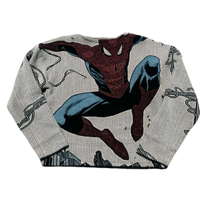 Unisex Spiderweb Style Crewneck