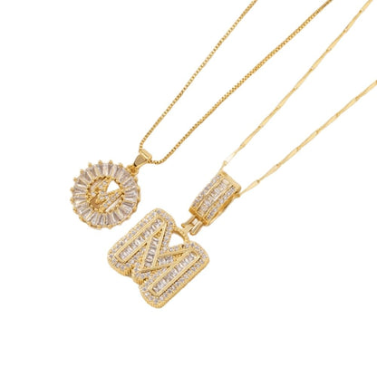 LuminaLetter™ 14K Gold Initial Necklace