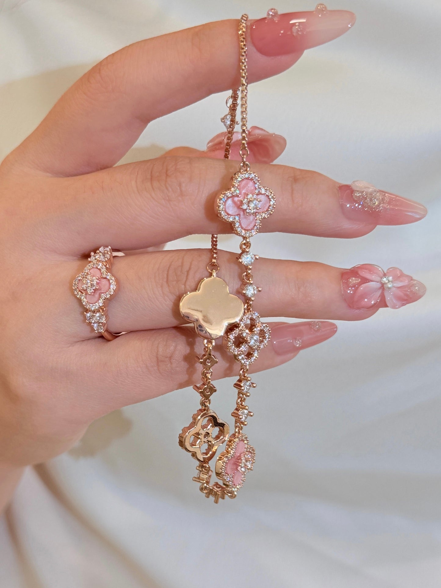 PetalGleam™ Charm Bracelet