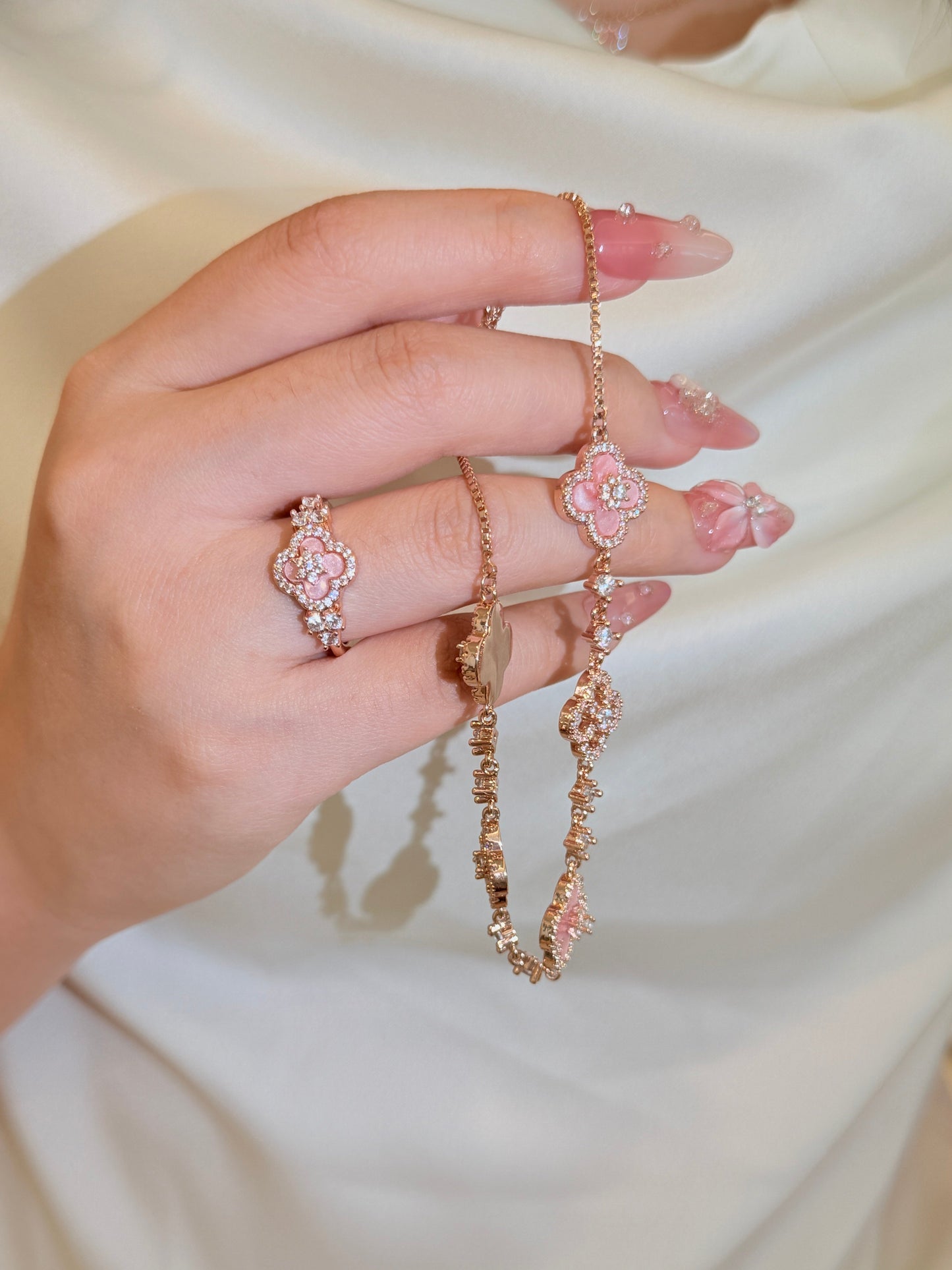 PetalGleam™ Charm Bracelet