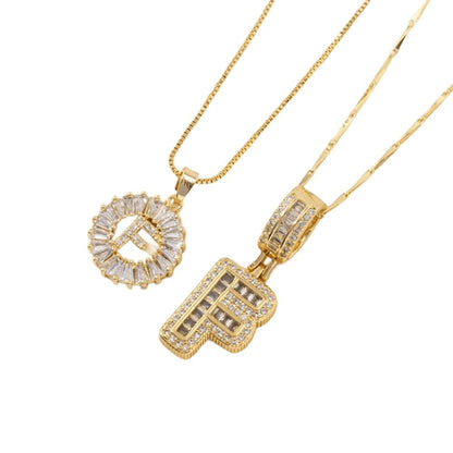 LuminaLetter™ 14K Gold Initial Necklace