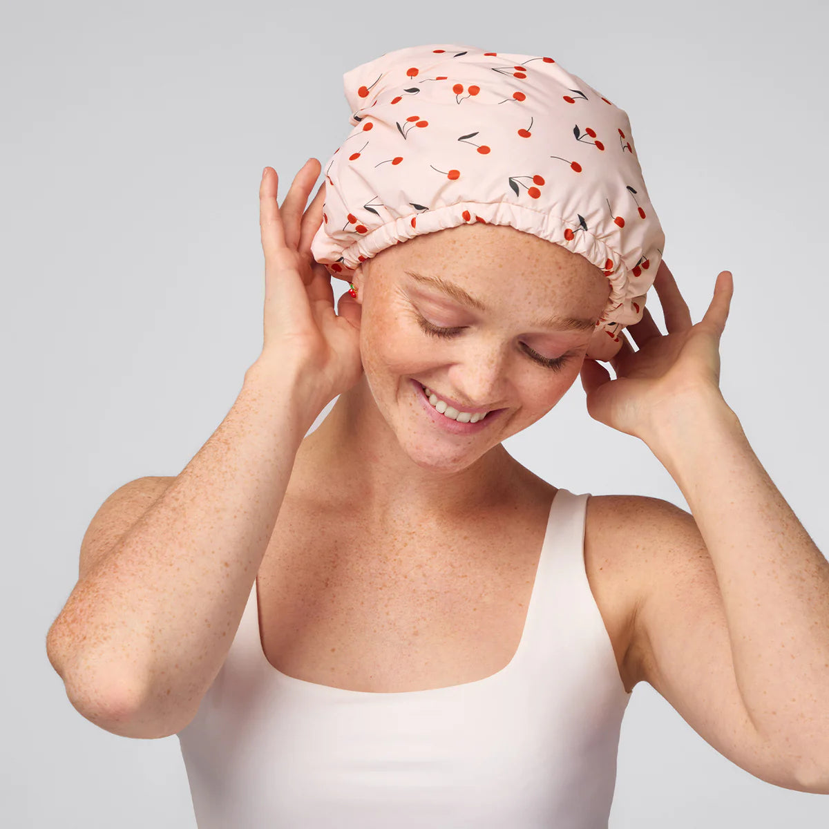 SilkShield™ - Satin Lined Shower Cap