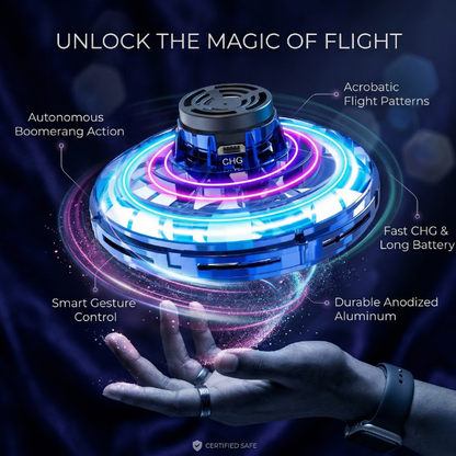 HoverSpin™ Flying Disc Drone