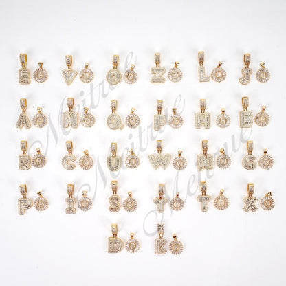 LuminaLetter™ 14K Gold Initial Necklace