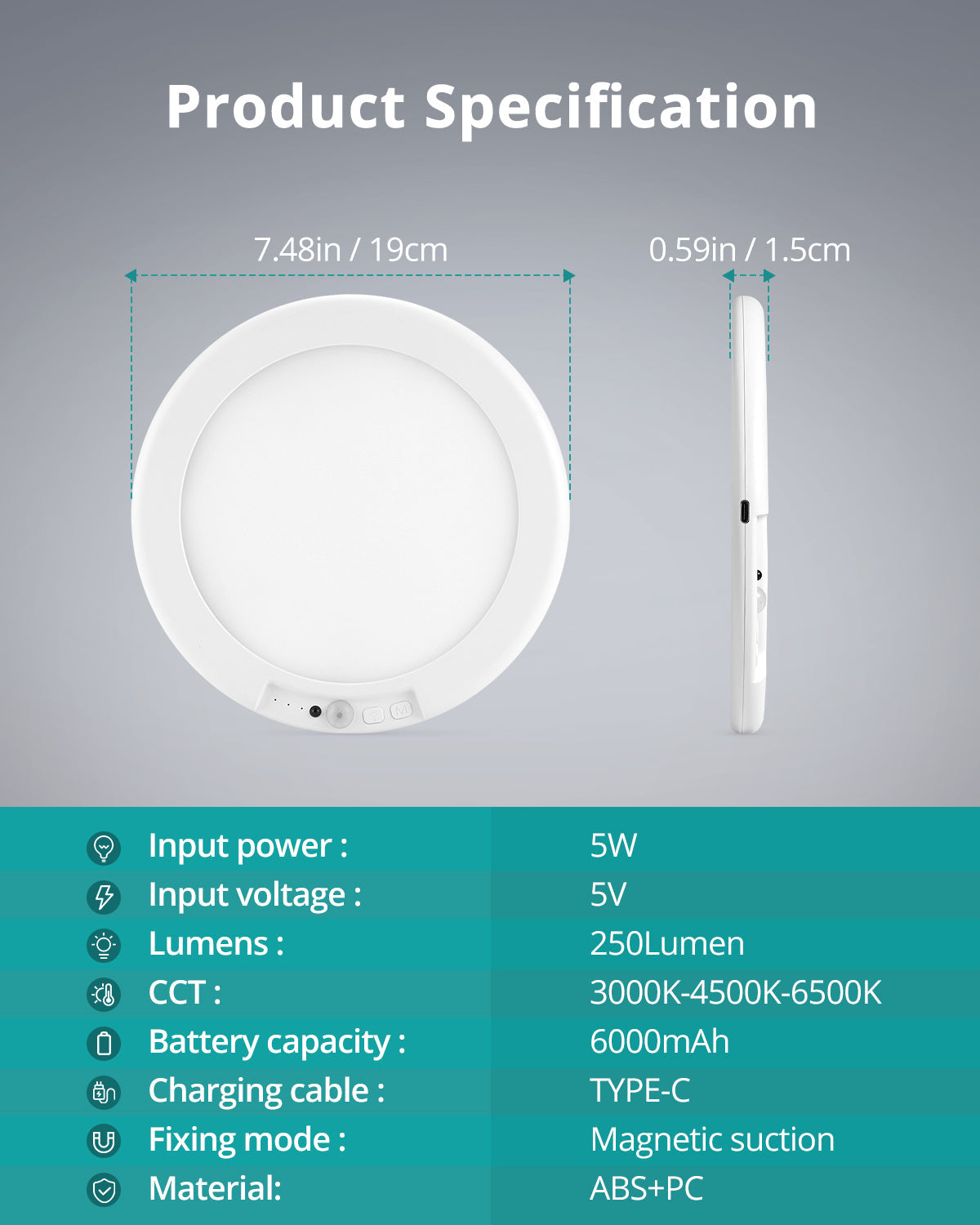 MotionGlow™ Ceiling Light