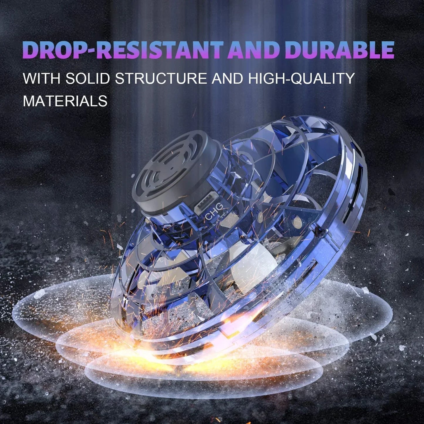 HoverSpin™ Flying Disc Drone