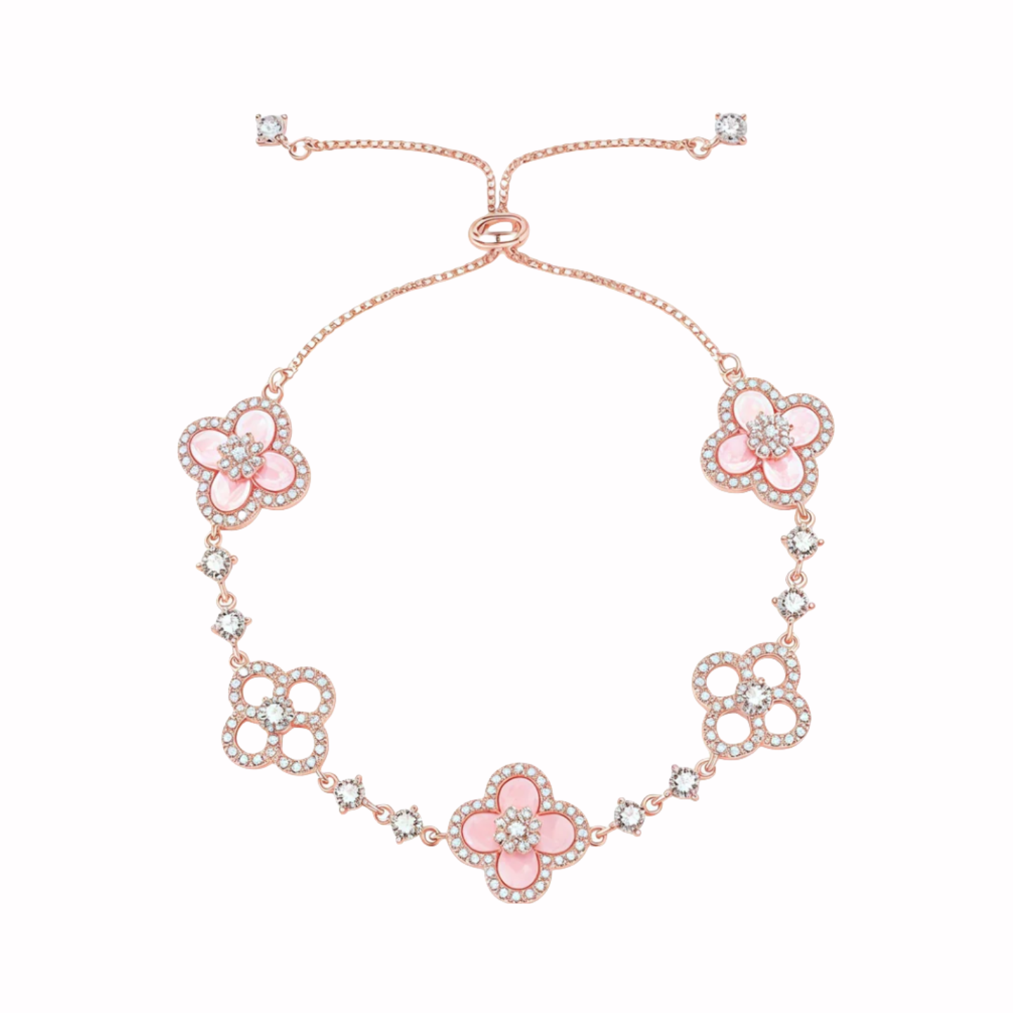 PetalGleam™ Charm Bracelet