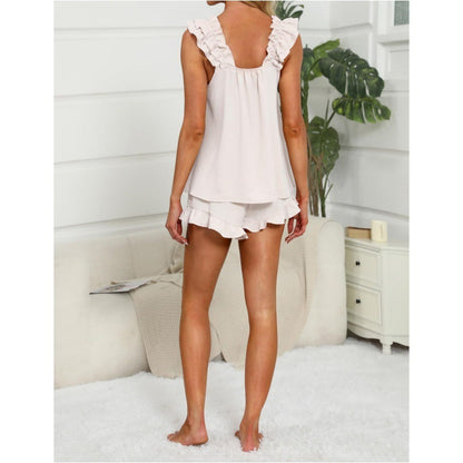 FlutterRuffle™ Flowy Cami & Shorts Se