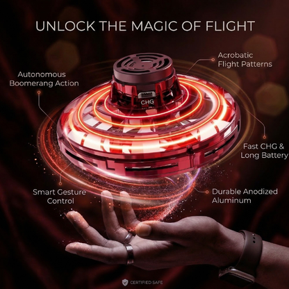 HoverSpin™ Flying Disc Drone
