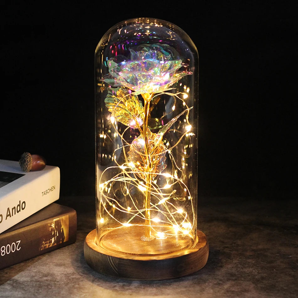 Galactic Enchantment Rose Dome