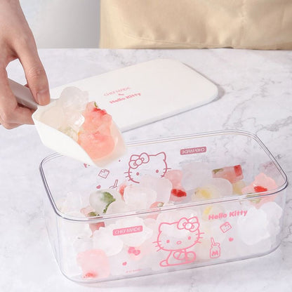 Hello Kitty Press & Pop Ice Cube Tray