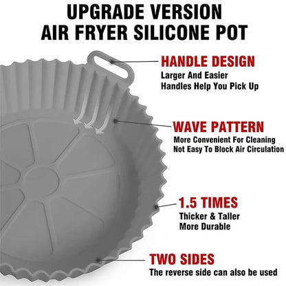 CrispNest™ - Air Fryer Silicone Basket