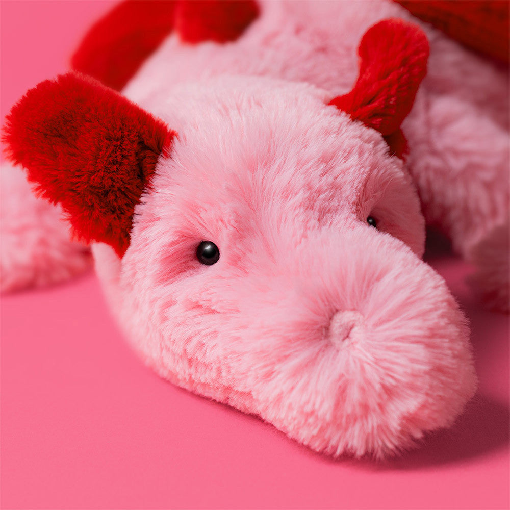 Super soft dragon face