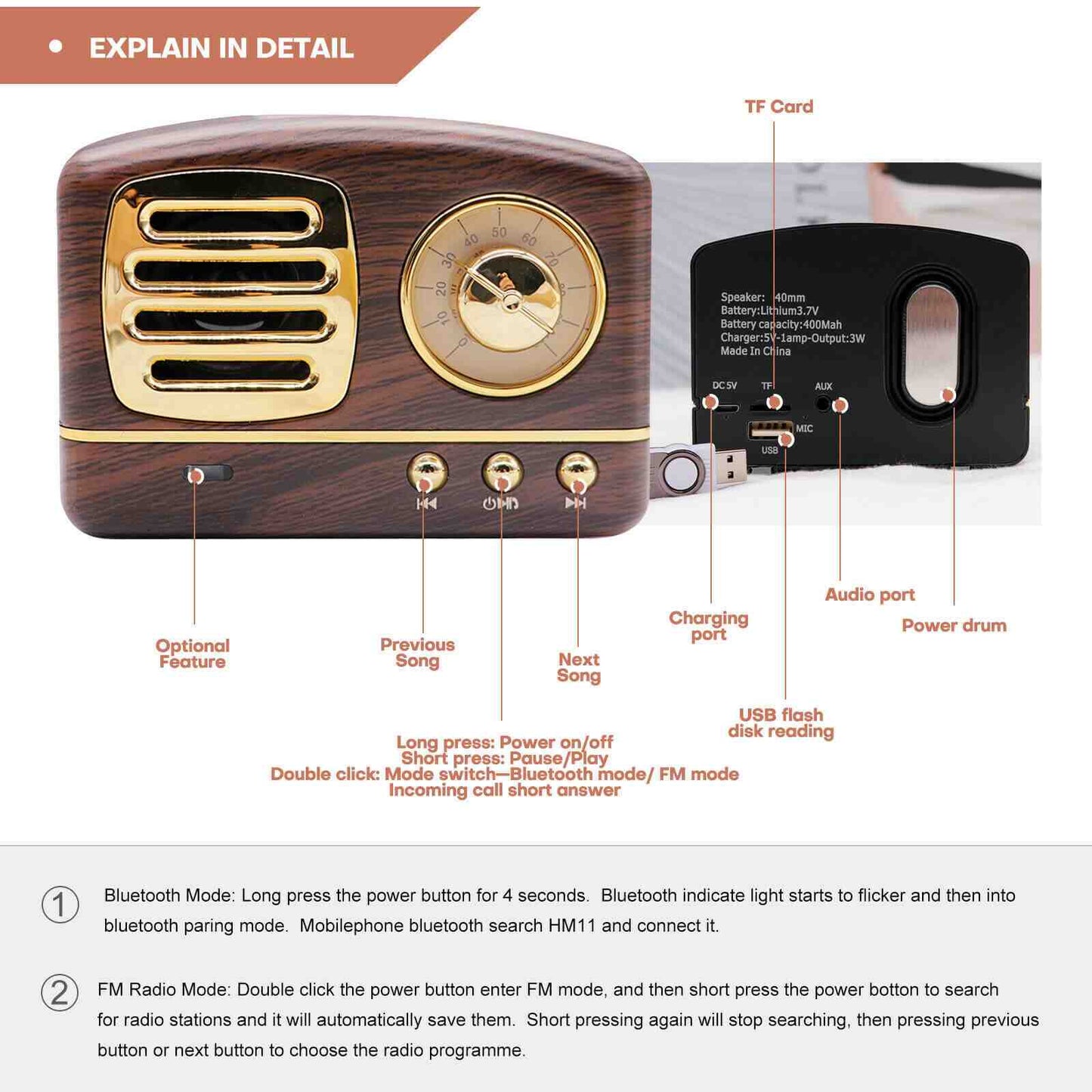 RetroTune™ Speaker