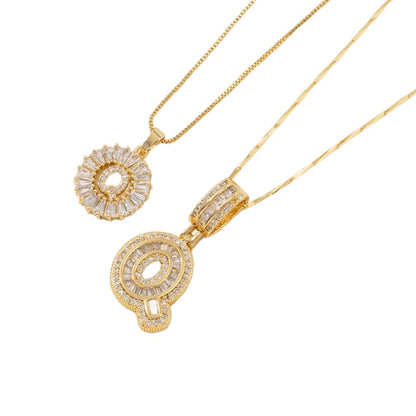 LuminaLetter™ 14K Gold Initial Necklace