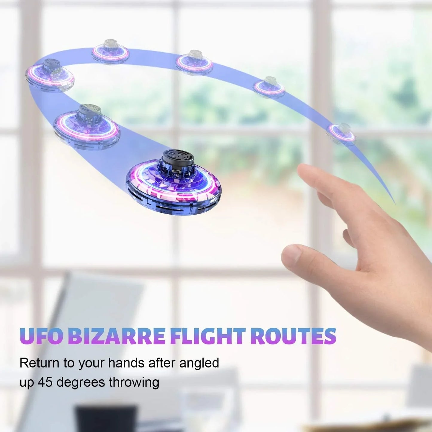 HoverSpin™ Flying Disc Drone