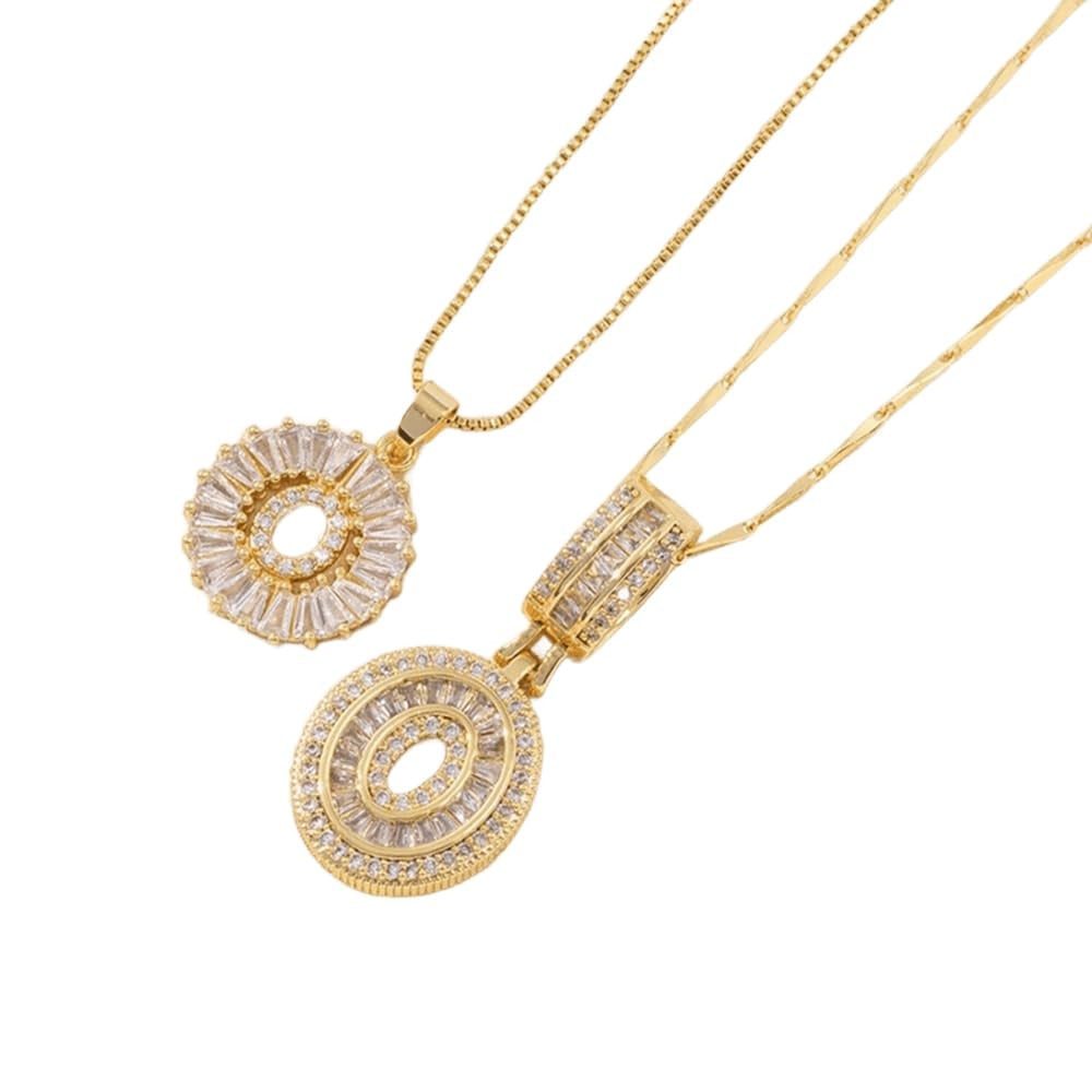 LuminaLetter™ 14K Gold Initial Necklace