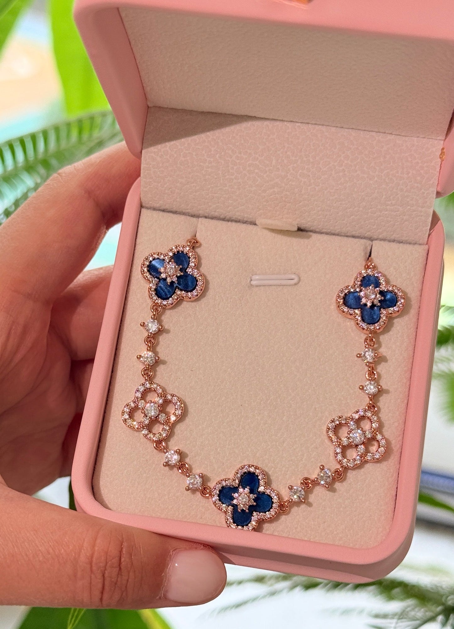 PetalGleam™ Charm Bracelet