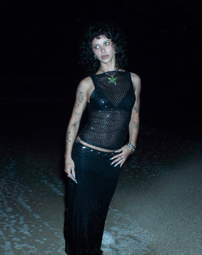 Moonlit Sparkle Top