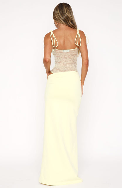 LaceContour™ Maxi Dress