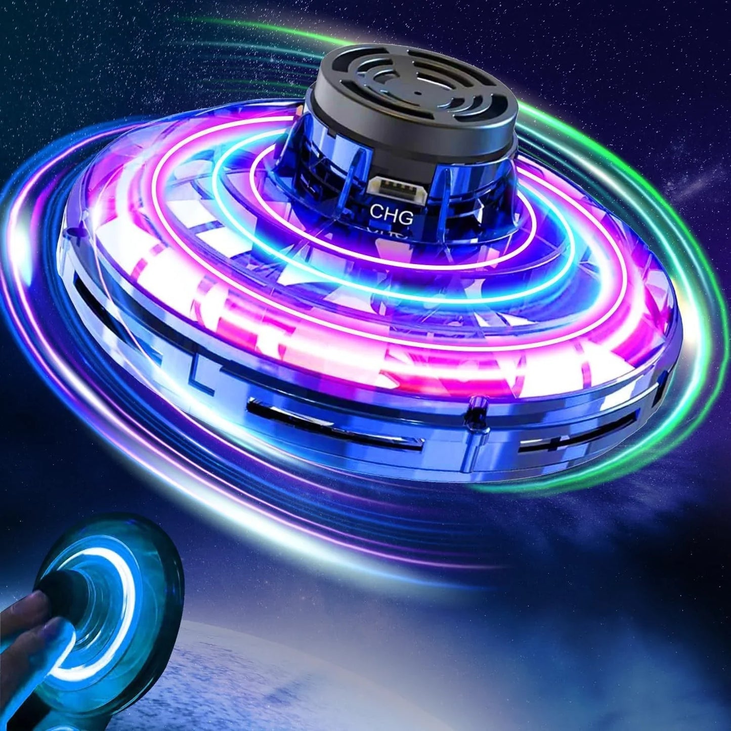HoverSpin™ Flying Disc Drone